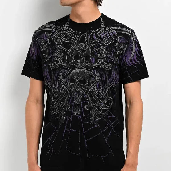 Affliction Darkness Tech Black Shirt