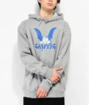 Empyre Angel Tears Grey Hoodie