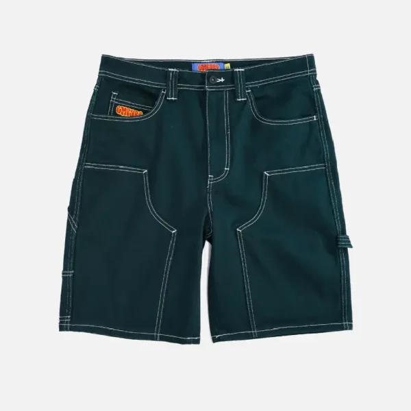 Empyre Double Knee Green Skate Shorts