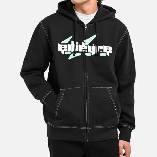 Empyre Hacker Black Zip Hoodie