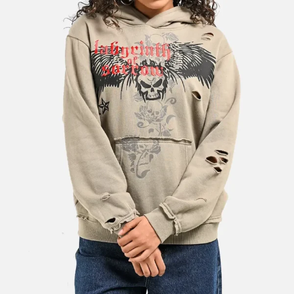 Empyre Labyrinth Franklin Grey Hoodie