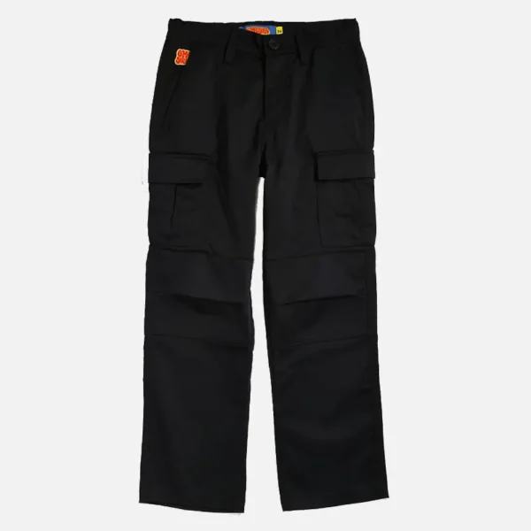 Empyre Loose Fit Black Cargo Skate Pants