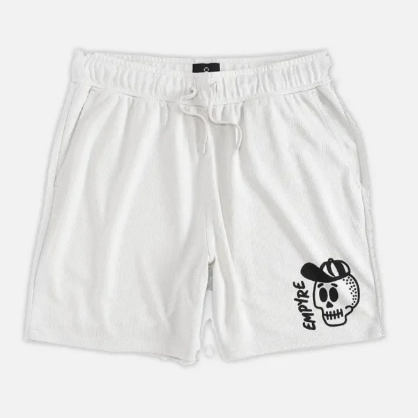 Empyre Ready Off White Mesh Shorts