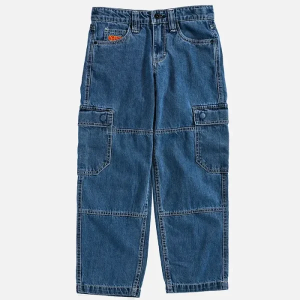 Empyre Skate Blue Cargo Denim Jeans