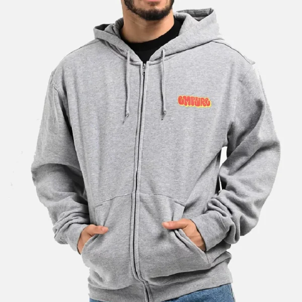 Empyre Skate Graffiti Logo Grey Hoodie