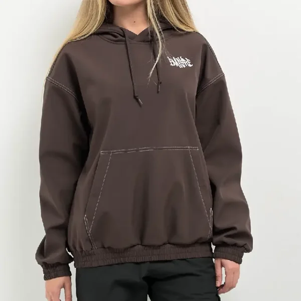 Empyre Topanga Brown Tech Hoodie