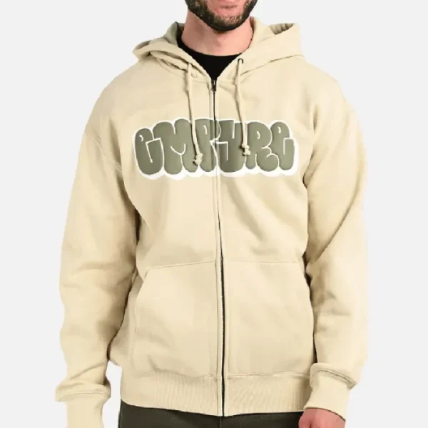 Empyre Yolked Natural Zip Hoodie